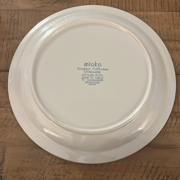 Mioko Designer Collection Dinner Platter Plate - Stoneware - Picture 3 of 4